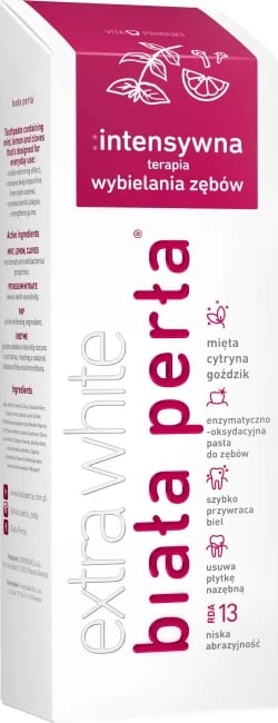 Pastë dhëmbësh Biała Perła Intensive Whitening Therapy 75ml Pastë dhëmbësh Biała Perła Intensive Whitening Therapy 75ml