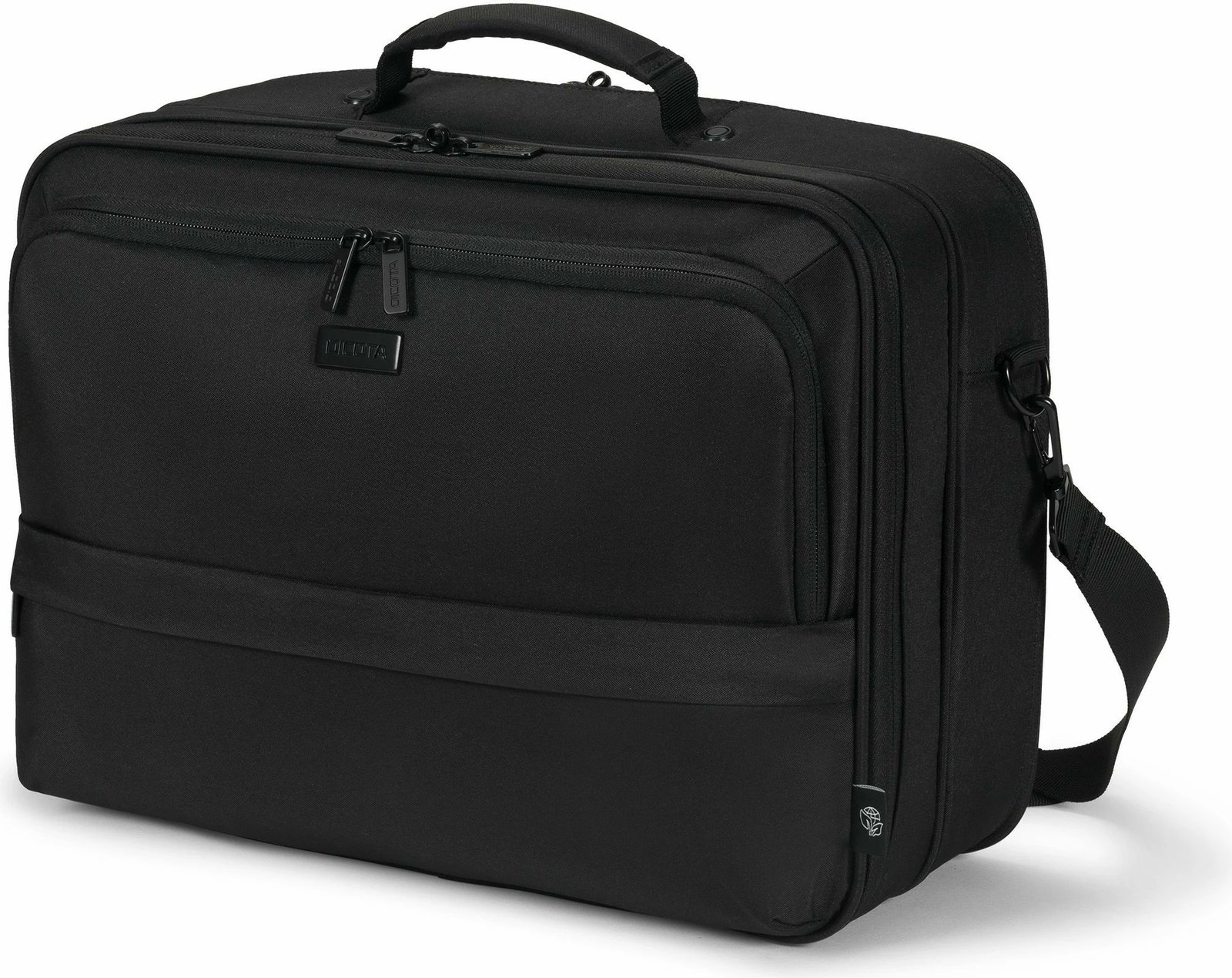 Çantë DICOTA D32032-RPET, 16", rrip shpatullash, e zezë
