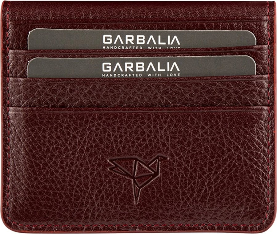 Portofol për burra, ngjyrë e kuqe e thellë, Zoozie Bags, Argenta