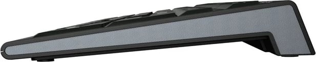 Tastierë LogicKeyboard XL-Print Astra 2, AZERTY, bardhë në të zezë, PC