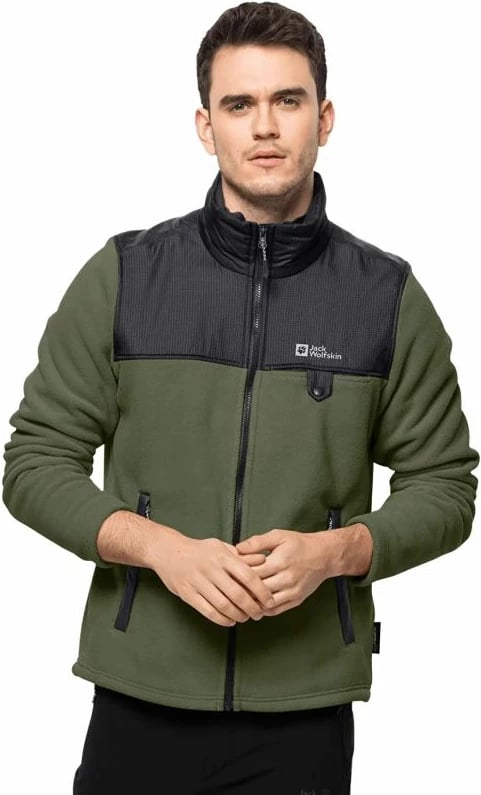 Duks për meshkuj Jack Wolfskin, i zi