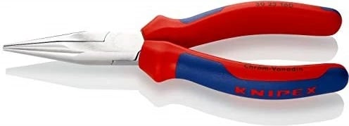 Darë të holla Knipex 30 25 160, 160 mm, Çelik, Dorezë e kuqe