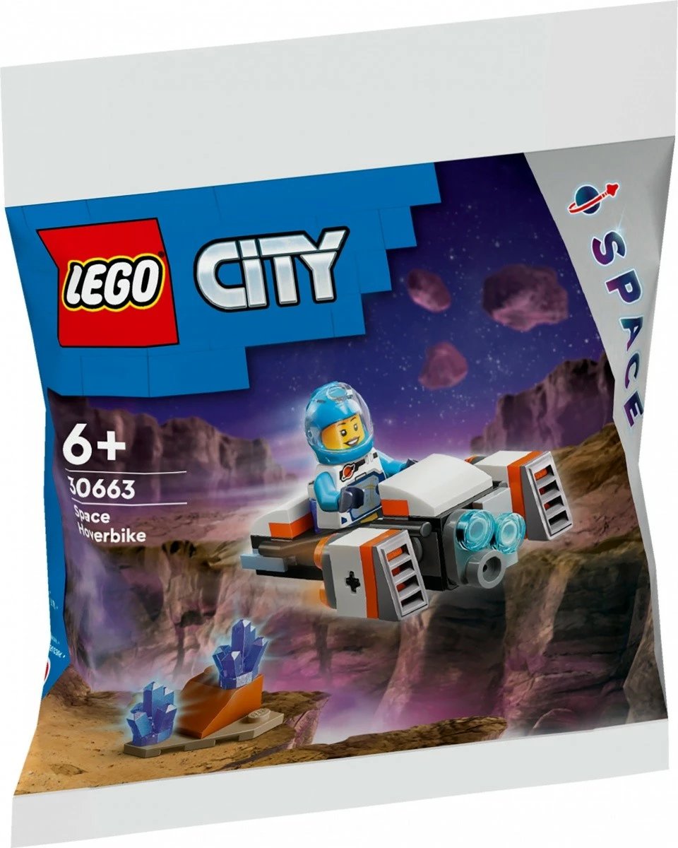 Set LEGO City 30663 Space Hoverbike, 46 pjesë, plastikë