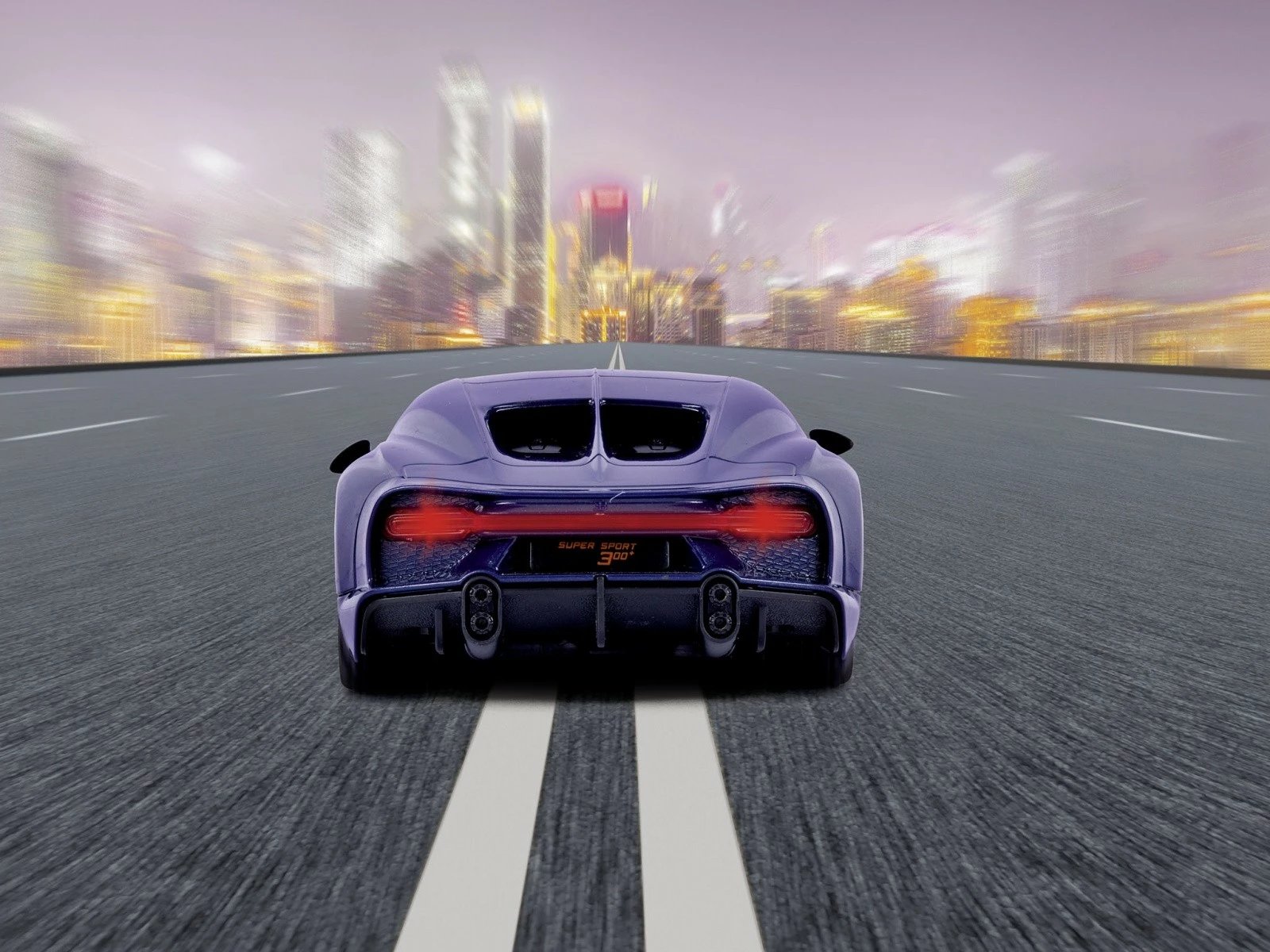Makine lodër me telekomandë Revell RC Bugatti Chiron 1:24, e zezë/blu