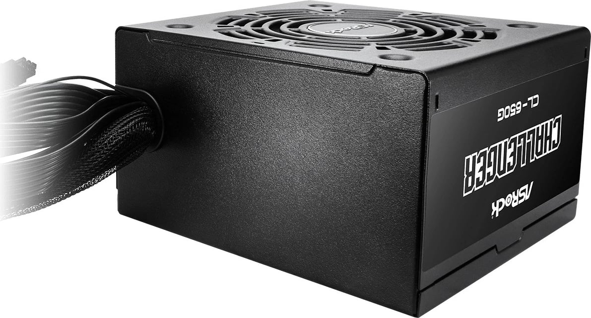 Kasë ASRock CL-650G, 650W, 80 PLUS Gold, e zezë