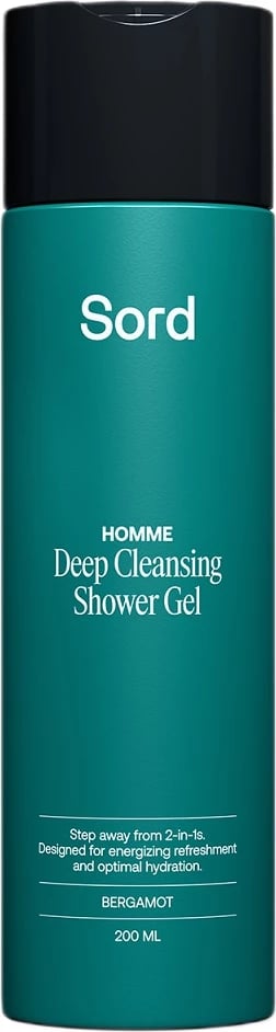 Xhel dushi për meshkuj Sord Deep Cleansing Shower Gel 200ml Xhel dushi për meshkuj Sord Deep Cleansing Shower Gel 200ml