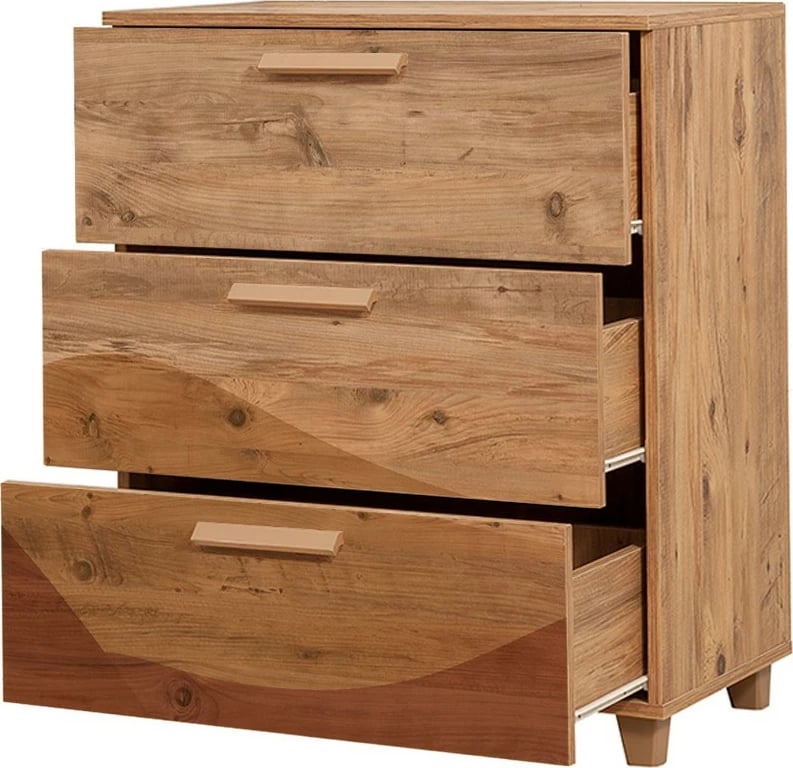 Komodë Skye Decor, Leva Gravis Desert, ngjyrë Atlantic Pine