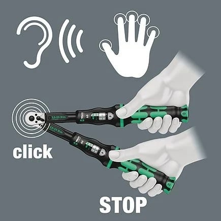 Çelës momenti WERA Click-Torque C 2, 1 copë, zi