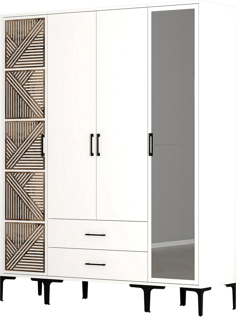 Dollap Skye Decor, Kumsal PTR, i bardhë