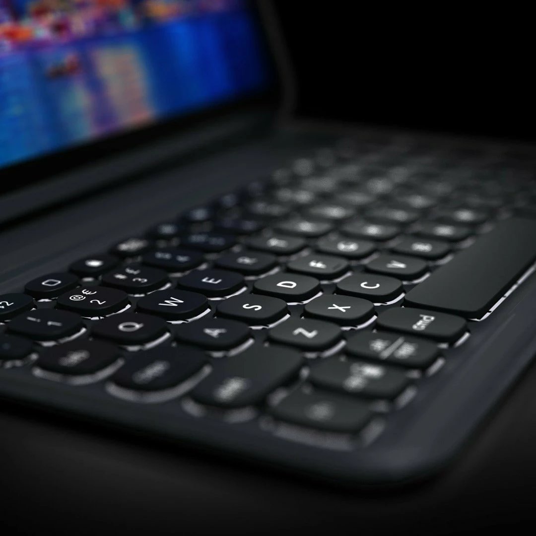 Tastierë universale Bluetooth ZAGG Pro Keys, QWERTY, Anglisht, Gri, me mbështjellës