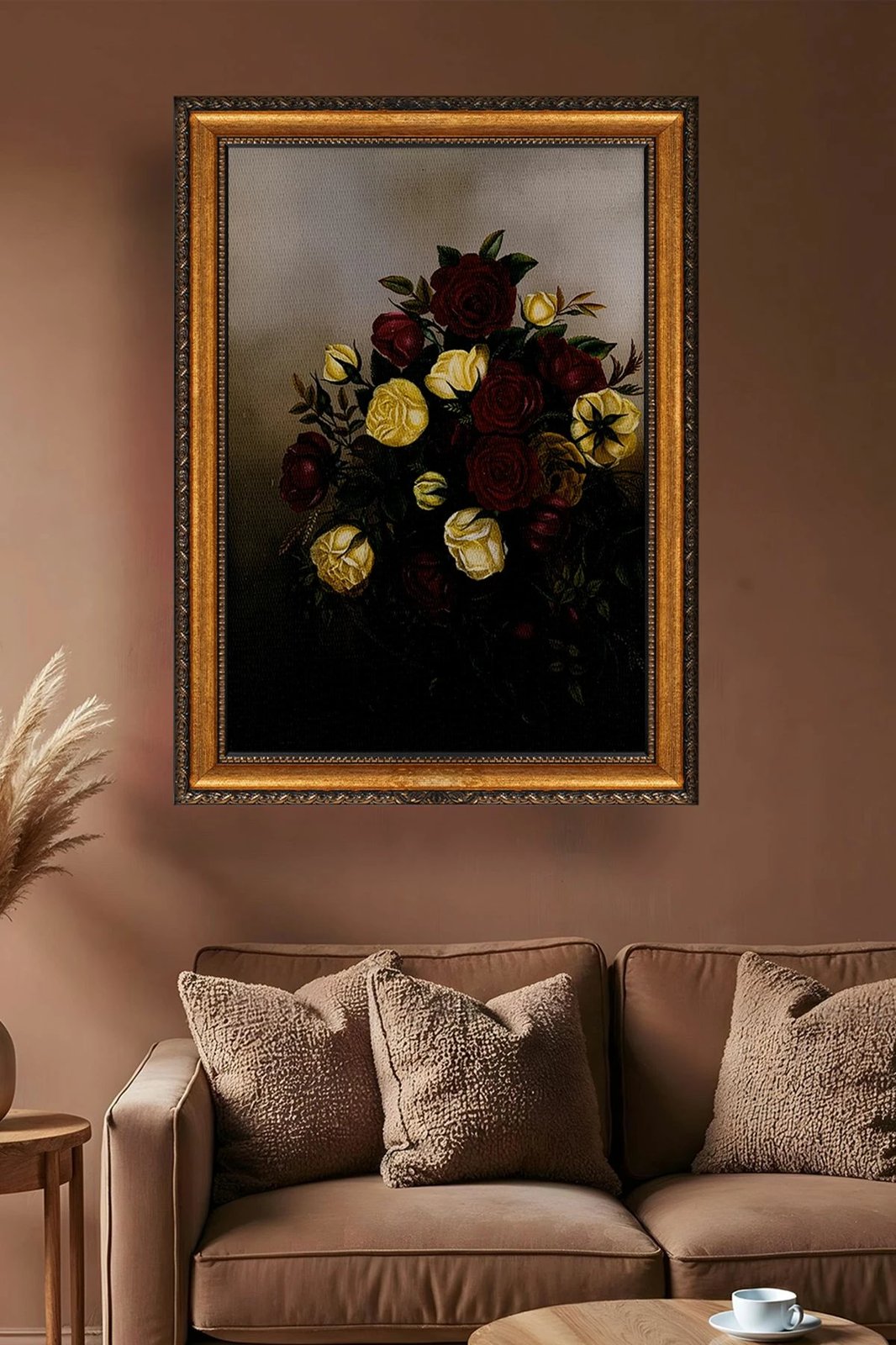 Pikturë dekorative në kanavacë me kornizë, Wallity, ATCRCVCNVSMDL30 - 5070