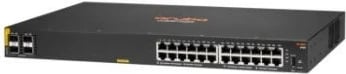 Switch Aruba Hewlett Packard Enterprise 6100 JL677A, 24 porta, 4 SFP+, Managed, PoE+, Rack, i zi