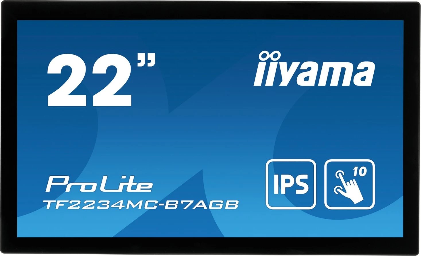 Monitor iiyama ProLite TF2234MC-B7AGB, 21.5", Full HD, LED, Touchscreen, i zi
