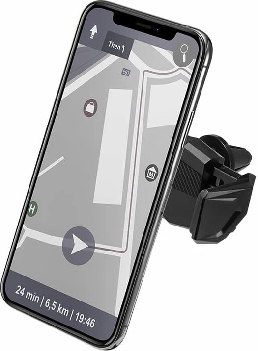 Mbajtës për celular Spigen Click.R, për veturë, i zi
