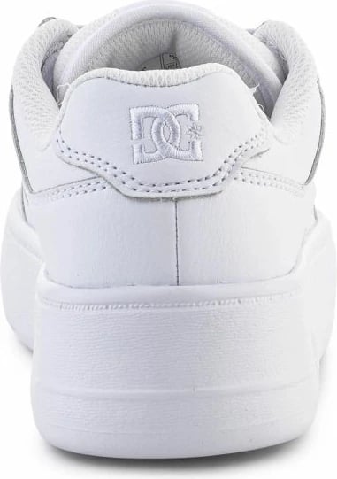 Atlete skate DC për femra, të bardha