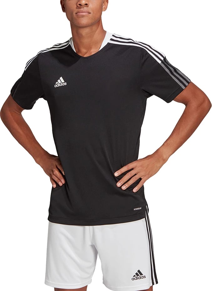 Maicë për meshkuj adidas, e zezë
