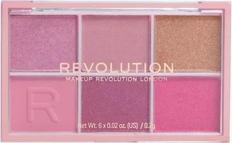 Mini paletë Revolution Heartbreaker Pink , 0.7 g