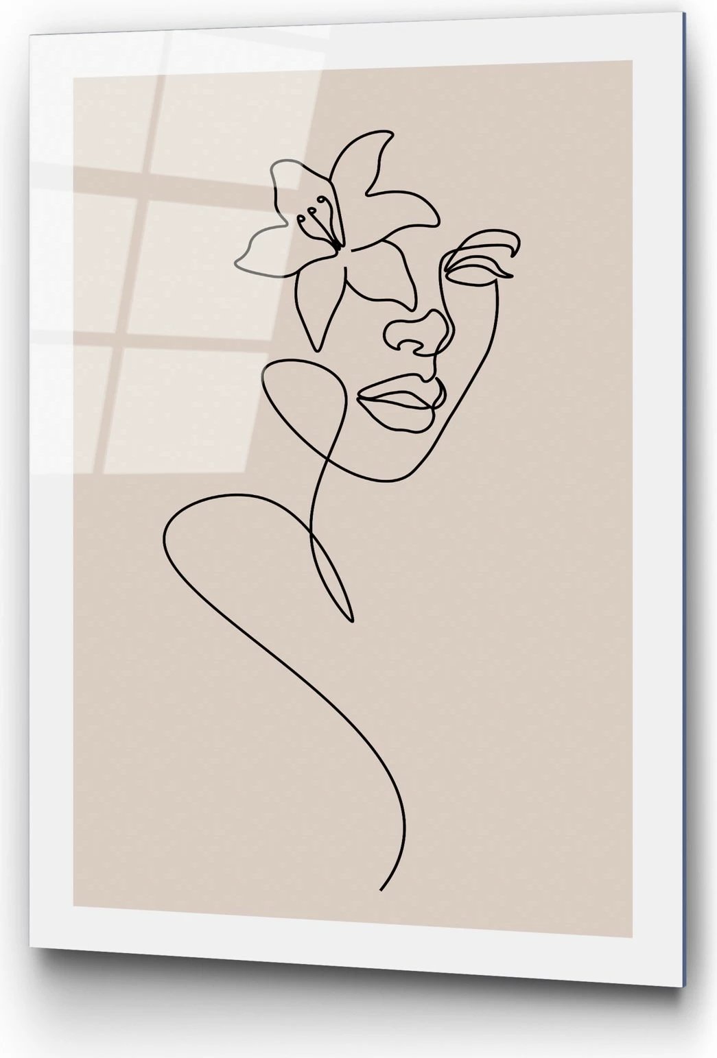 Pikturë dekorative prej xhami të temperuar, Wallity, UV-1036, 30x45cm