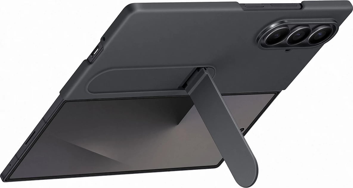 Mbështjellës Samsung Silicone Case për Galaxy Z Fold7, i zi