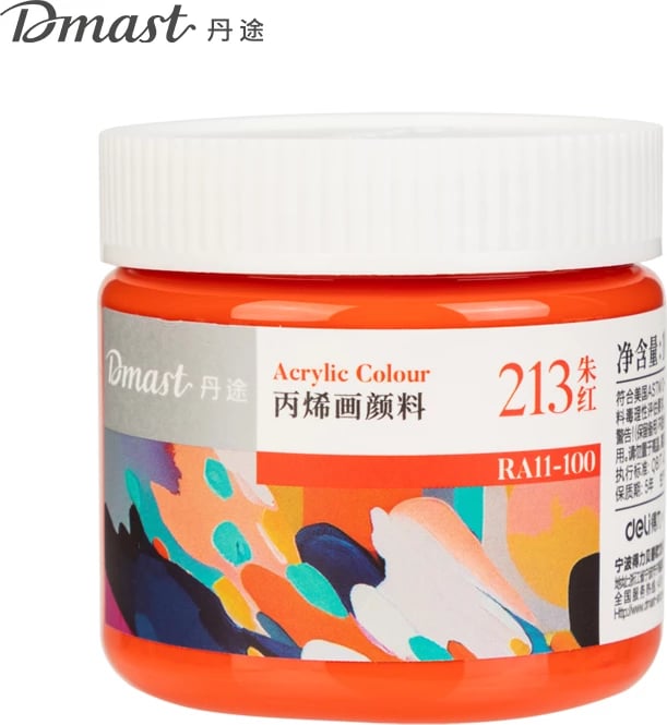 DELI NGJYRE AKRIL 100ML 213 VERMILION