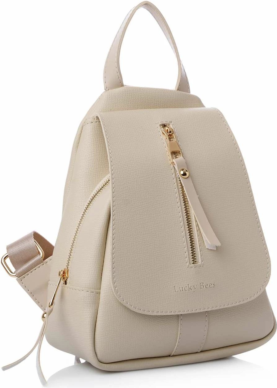 Çantë shpine Lucky Bees, krem, 945 v2