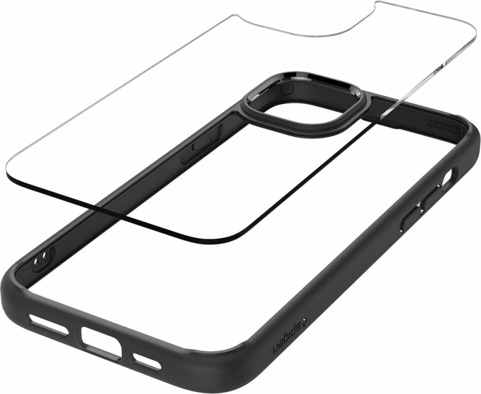 Mbështjellës Spigen Ultra Hybrid për iPhone 15 Plus, Matte Black