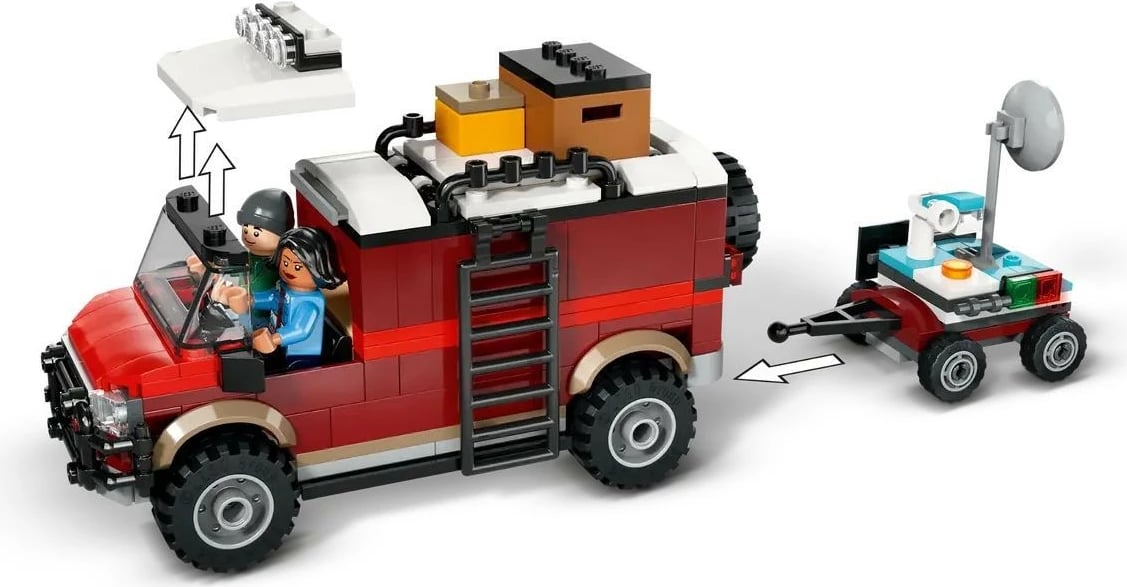 Set ndërtimi LEGO Jurassic World 76965 Dinosafari: Stegosaurus Discovery, 420 pjesë