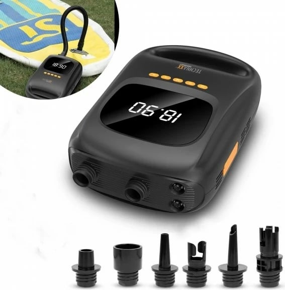 Pompë ajri elektrike TECHNAXX TX-266, 7500 mAh, e zezë