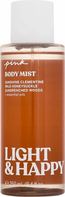 Body Spray për femra Pink Light & Happy, 250ml