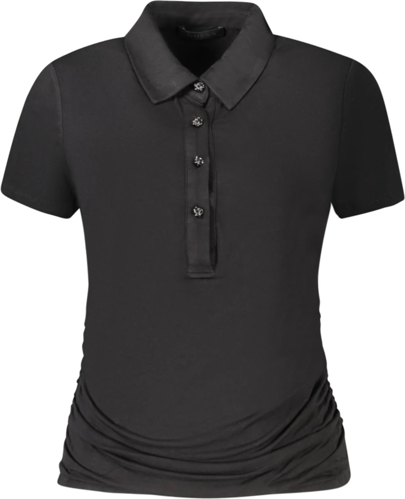 Maicë GUESS JEANS short sleeve femra, e zezë