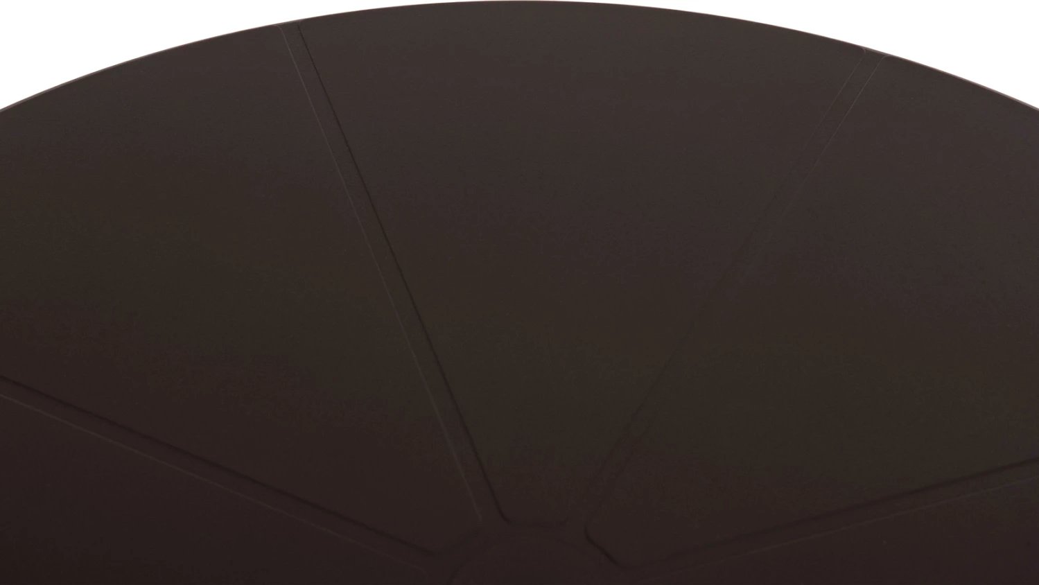Tavolinë rrethore polipropileni, ngjyrë kafe, TERRIN FH6124.13, 60x75cm