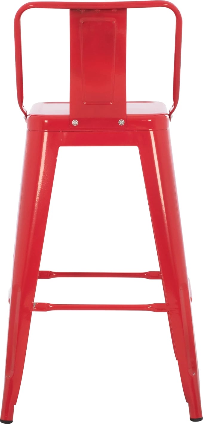 Karrige për bar mesatare MELITA-PRO FH8574.44 metalike e kuqe 43x43x88Hcm