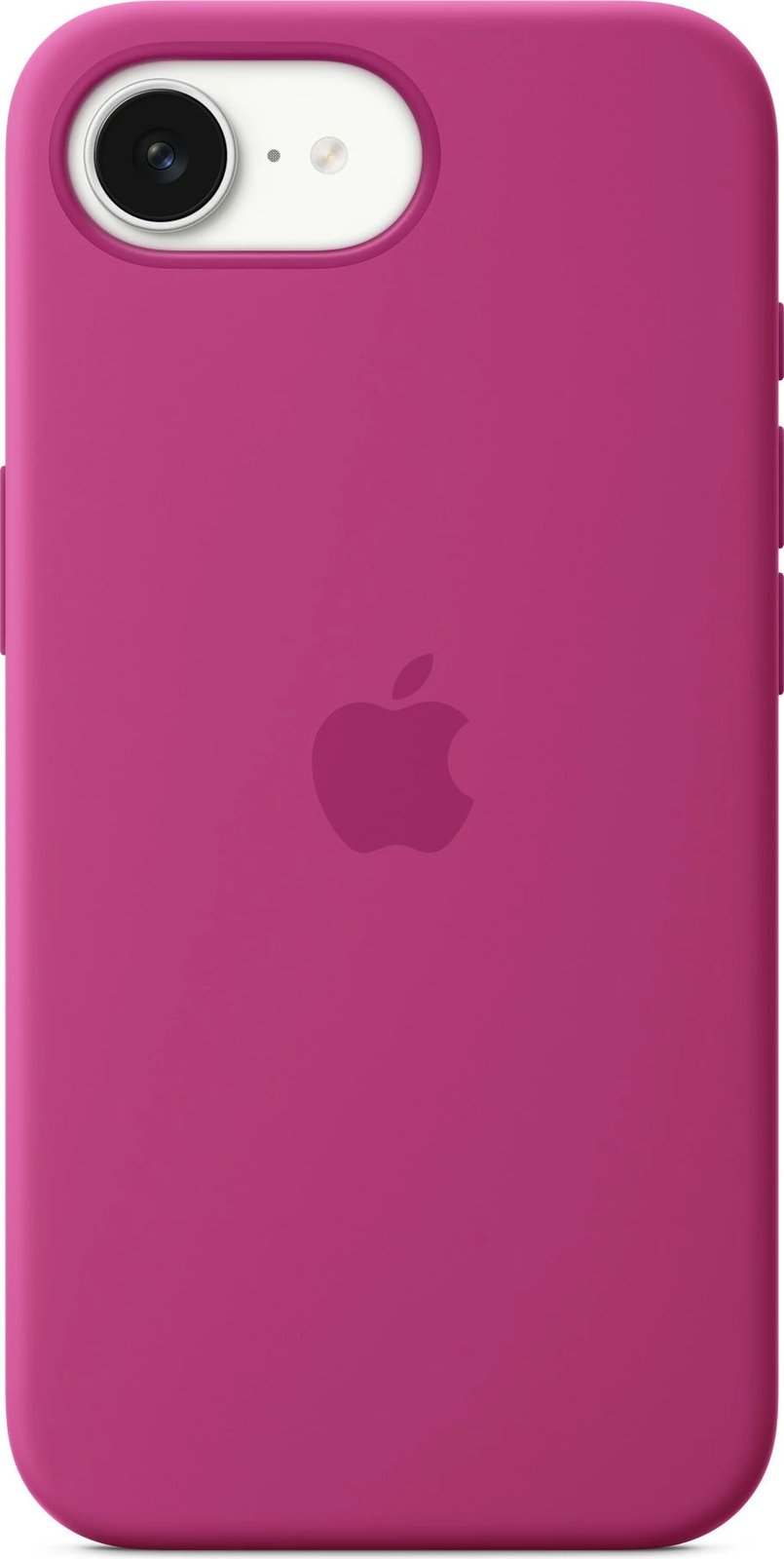 Mbështjellës Apple iPhone 16e, silikon, 6.1", fuchsia