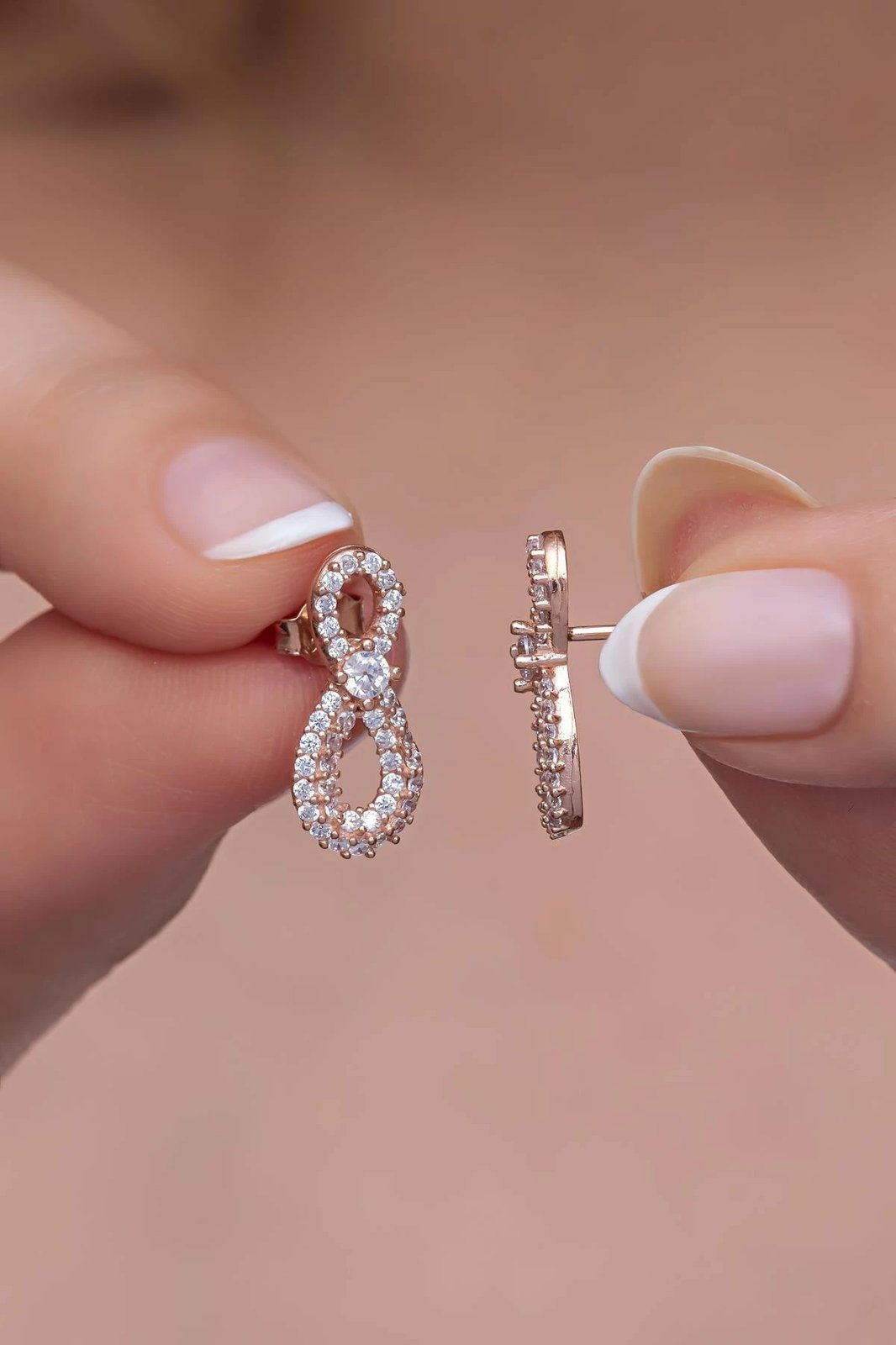 Vathë argjendi Jumeon, ngjyrë rozë ari, NRZ999146 Vathë argjendi Jumeon, ngjyrë rozë ari, NRZ999146