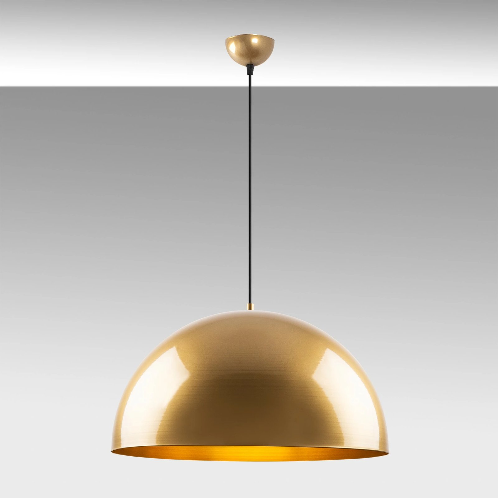 Llambë tavani Opviq, Kure, ngjyrë ari, 50x50x121 cm Llambë tavani Opviq, Kure, ngjyrë ari, 50x50x121 cm