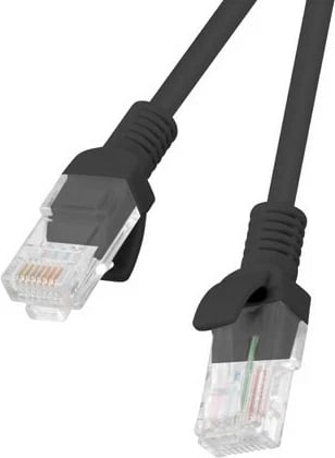 Kabëll rrjeti Lanberg PCU5-20CC-0050-BK, Cat5e, 0.5 m, i zi