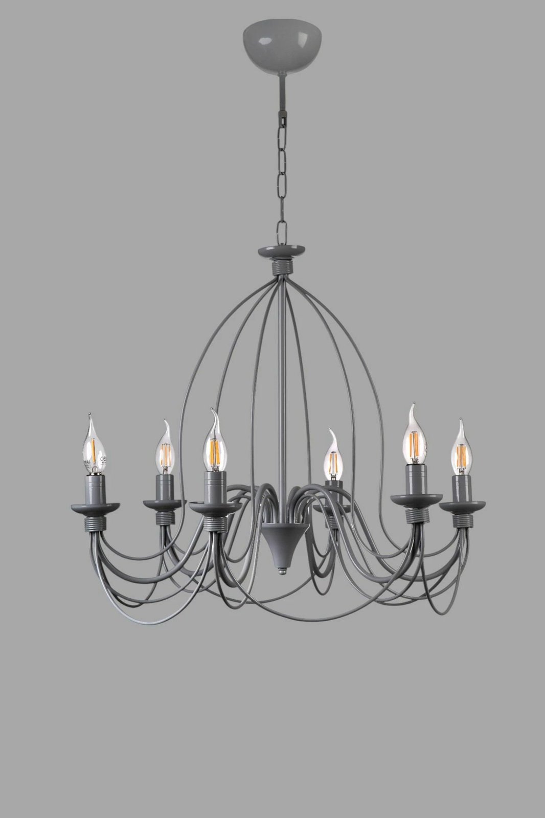 Llambadar Opviq, 8991-6, ngjyrë gri