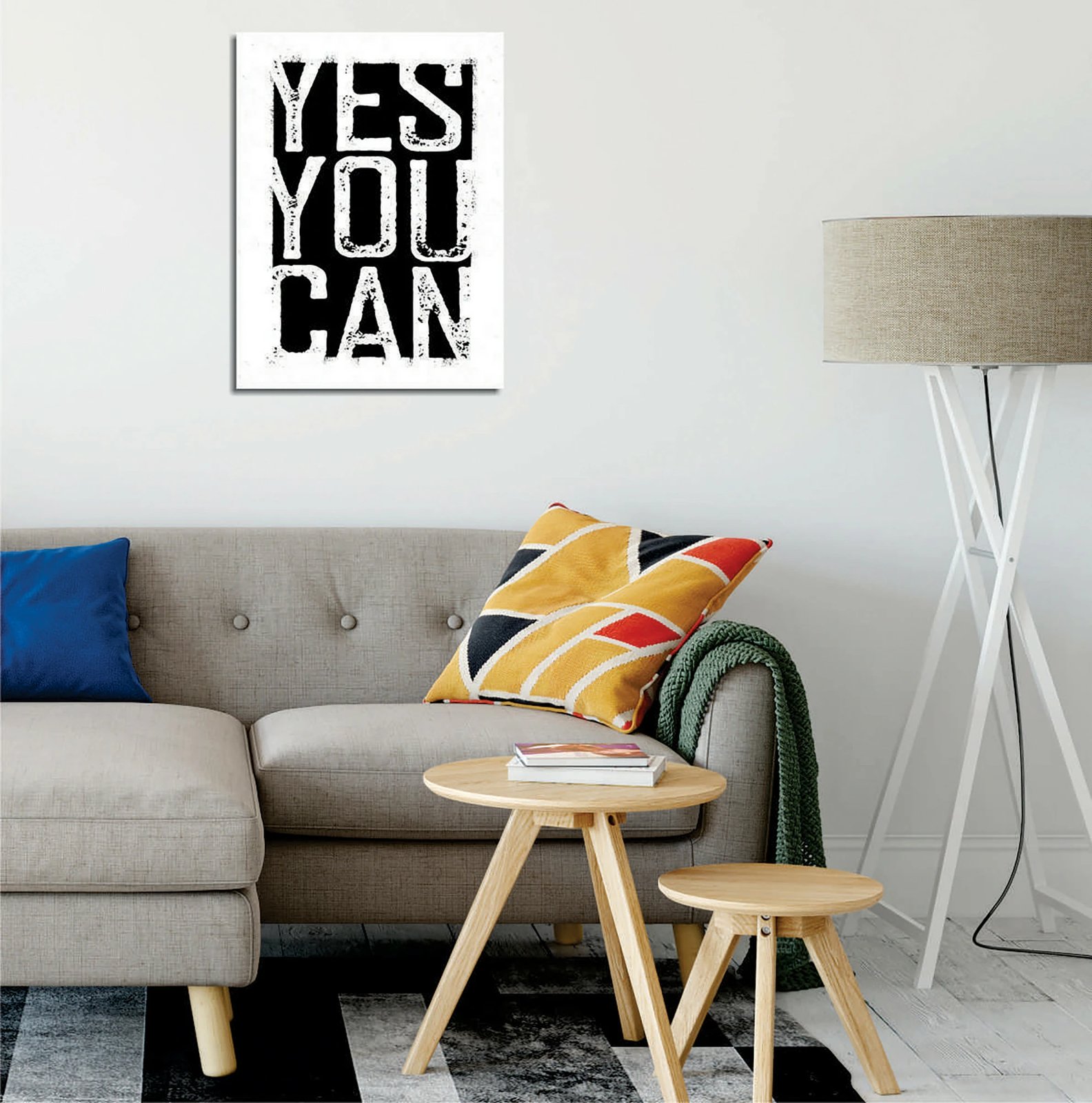 Pikturë dekorative në kanavacë Wallity, DC393, shumëngjyrëshe, 30x40cm