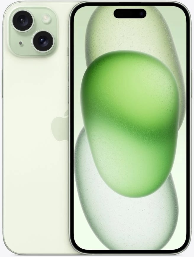 Celular Apple iPhone 15, 6.1", 128GB, i gjelbër