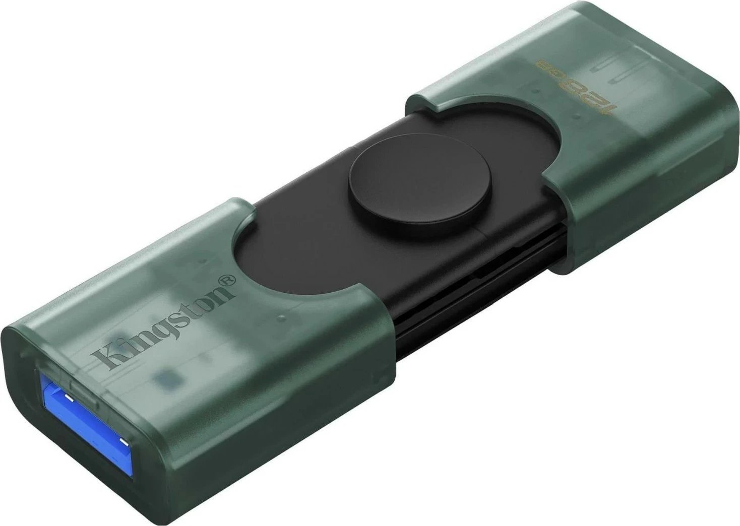 USB memorje Kingston DataTraveler Duo G2 128GB, USB-A/USB-C, e gjelbër