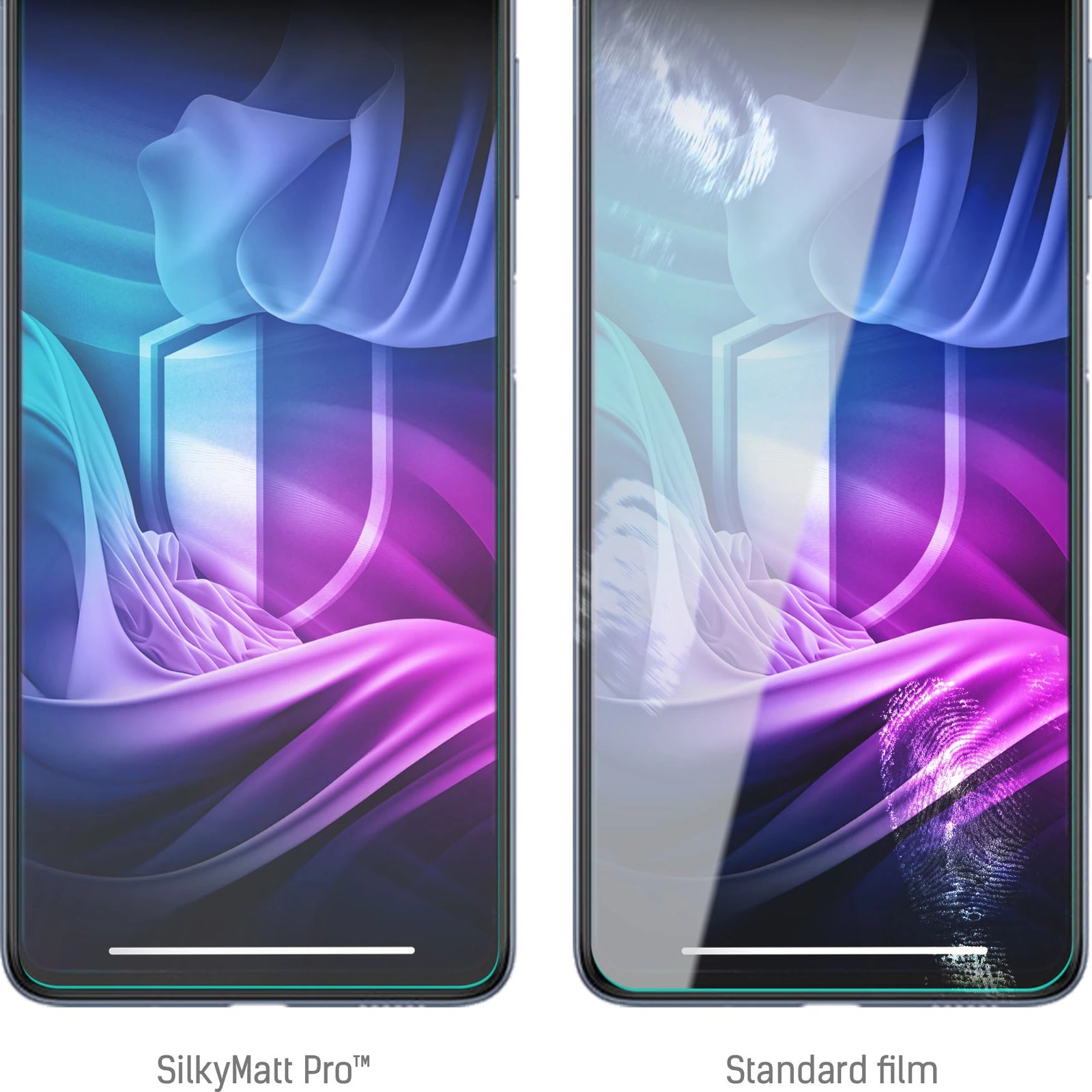 Foli mbrojtëse 3mk SilkyMatt Pro për iPhone 15, mat