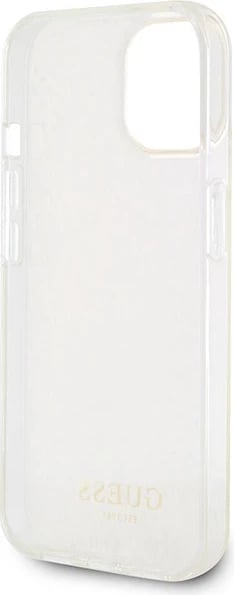Mbështjellës Guess GUHCP15SHDECMP për iPhone 15 6.1", i fortë, efekt pasqyre, rozë