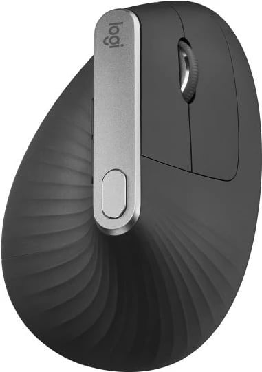 Maus Logitech MX Vertical 910-005448 wireless Bluetooth USB-C, zi/gri