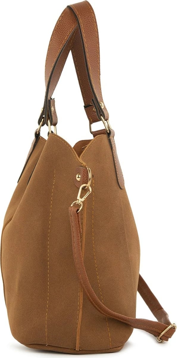 Çantë shpatull për femra, ngjyrë deve, Zoozie Bags, 3554 - 46148
