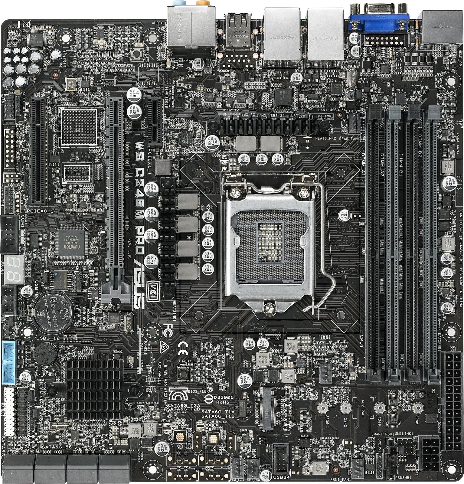 Pllakë amë ASUS WS C246M PRO, Socket LGA 1151, micro ATX