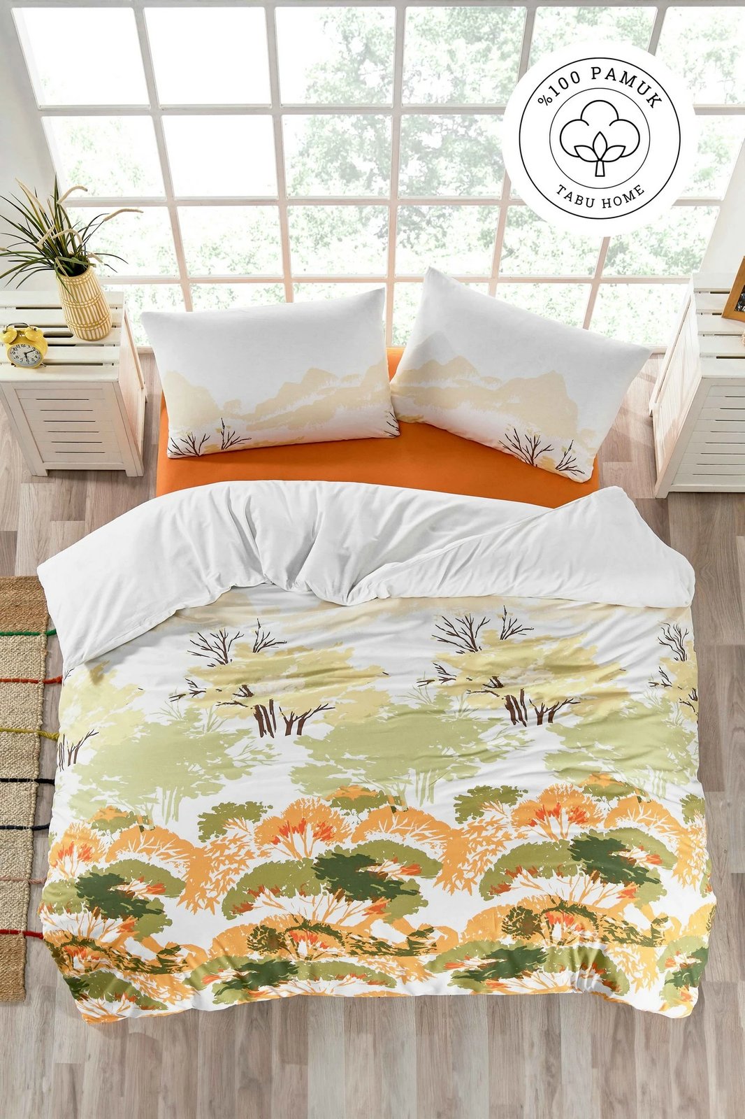 Set mbulesë për jorgan njëpersonësh, L'essentiel, pranverë