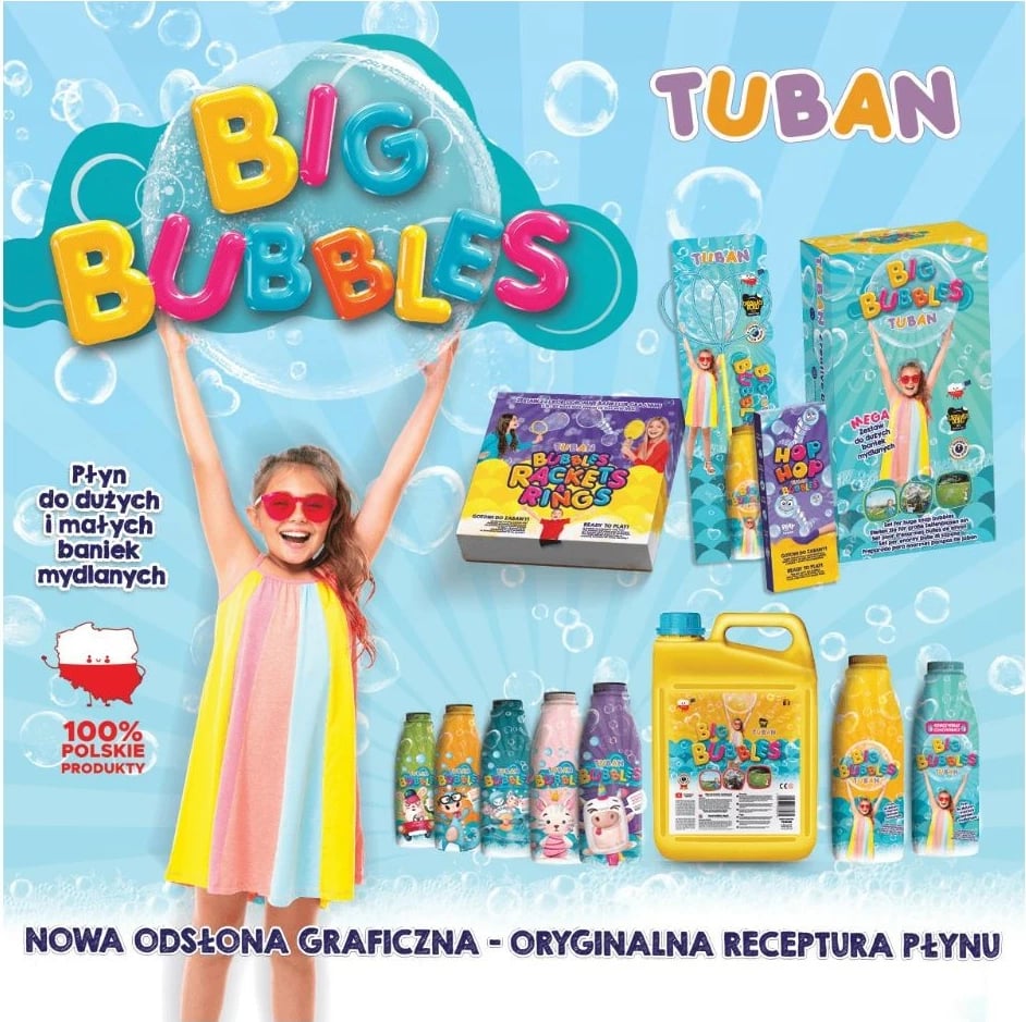 Set flluska sapuni Tuban, 36 copë, 60 ml, Mix ngjyrash