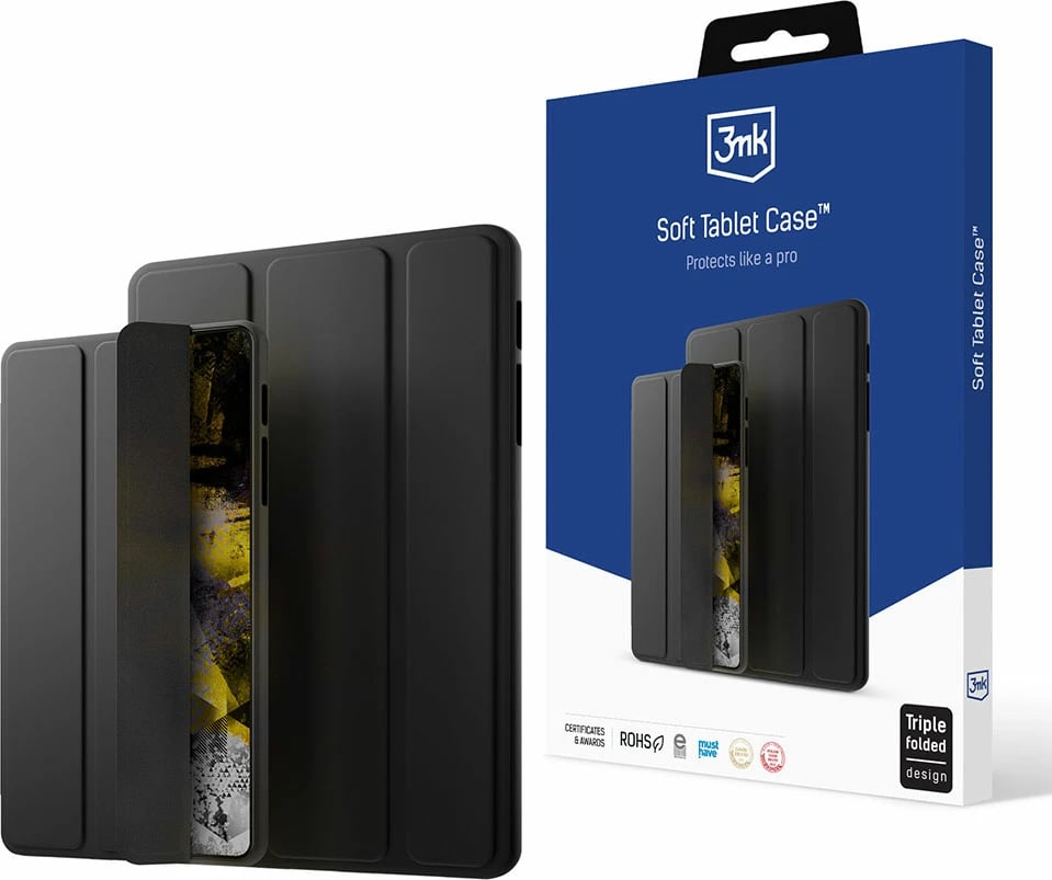 Mbështjellës tabletë 3mk Protection Soft Tablet Case për Samsung Galaxy Tab A9 Plus 11", i zi