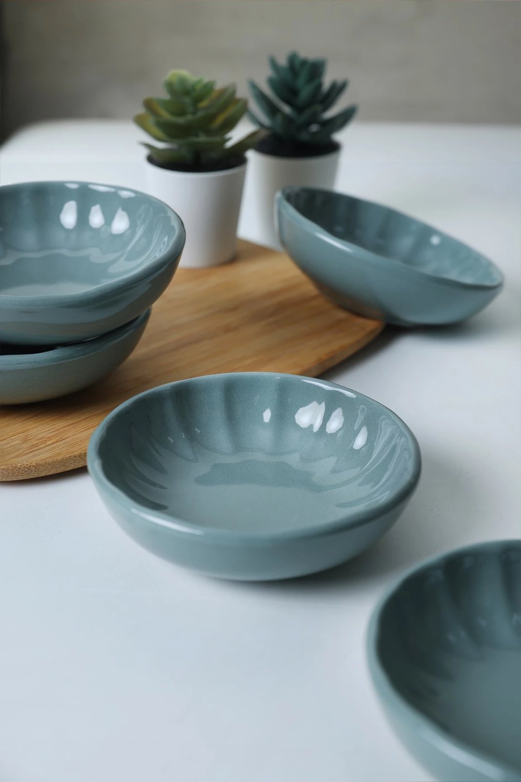 Set pjatash të vogla për meze (6 copë), Hermia Concept, X00019045, ngjyrë e gjelbër