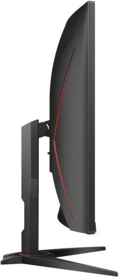 Monitor, AOC C32G2ZE BK, 31.5 inç i lakuar, TFT/LCD, i zi